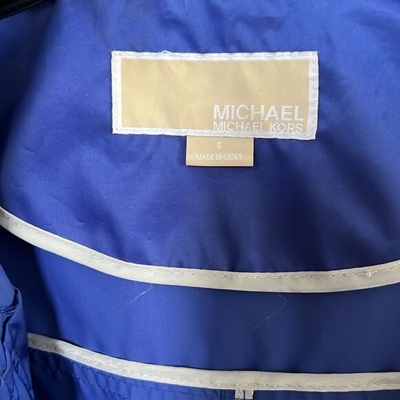 Michael Kors, royal blue windbreaker jacket - Picture 7 of 7